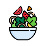 Logo Perusahaan Lotek dan Gado Gado Bu Mus